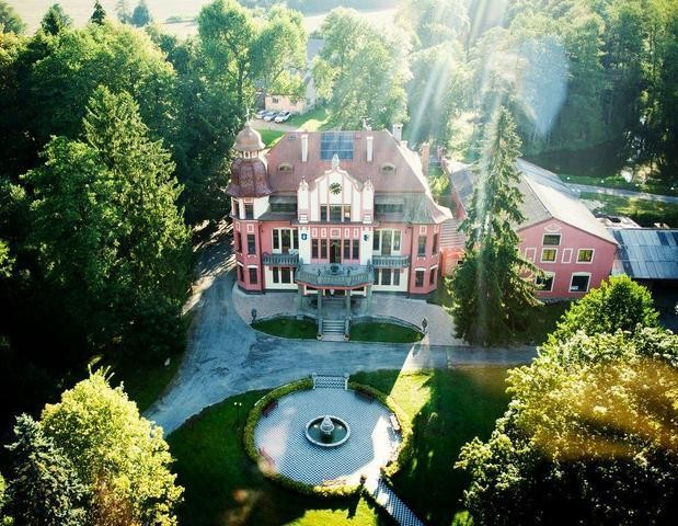 Letohrádok, v ktorom bude svadba.